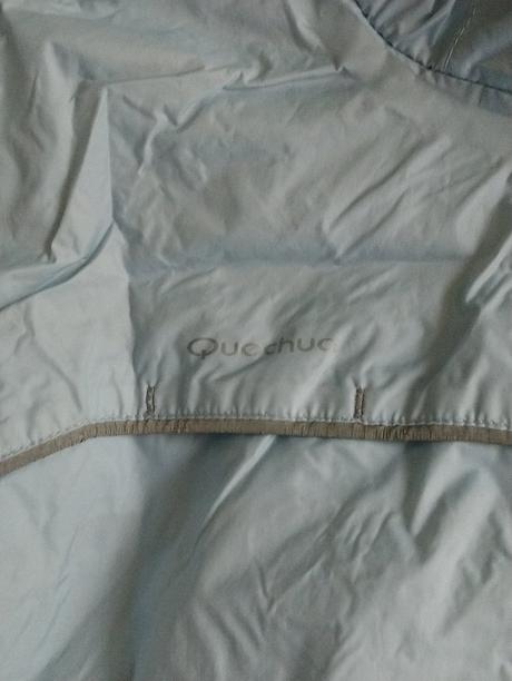 Svetlo modrá nepremokavá prechodná bunda decathlon, decathlon,116