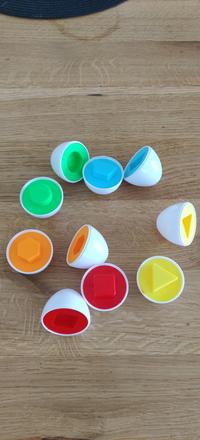 Montessori vajicka 5 ks,