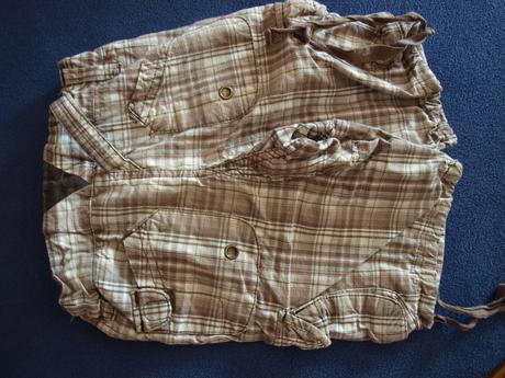 5 x krátke nohavice na leto,viac druhov,cena 4 eur, h&m,110