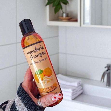 Mandarínkový šampón,
