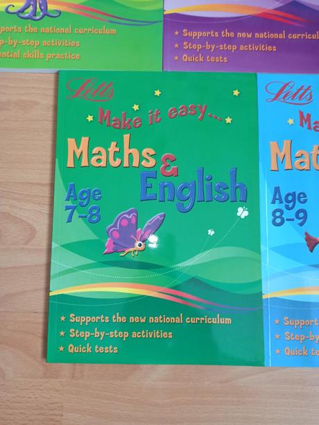 Letts make it easy maths & english,