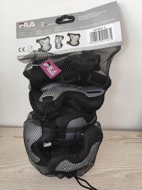 Kolieskové korčule 35-38 + chraniče, 35