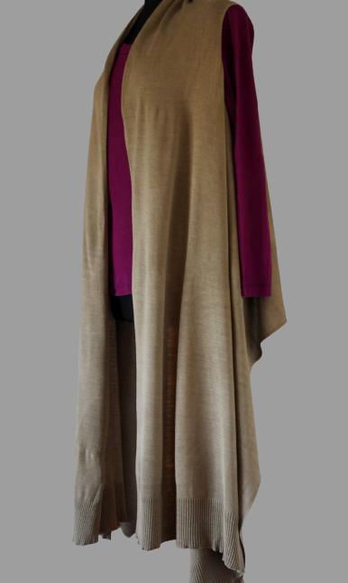 Dámska vesta donna karan, veľ. uni, s-l, dkny