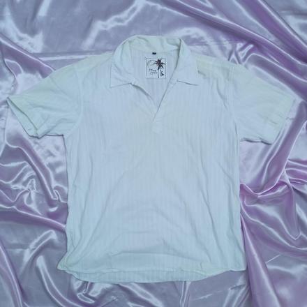 Biela letná ľahká košeľa, l