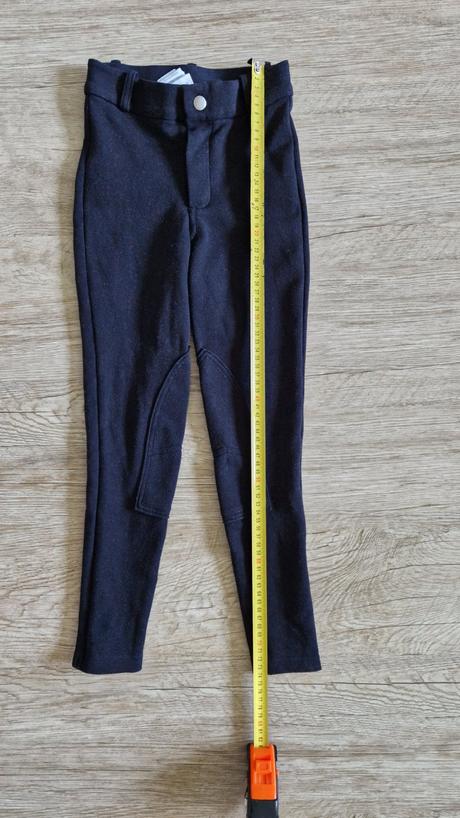 Nohavice jazdecke top stav, decathlon,134