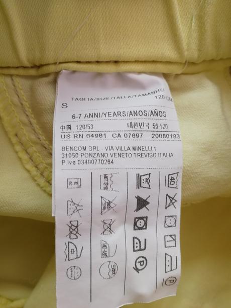 Nohavice, benetton,122