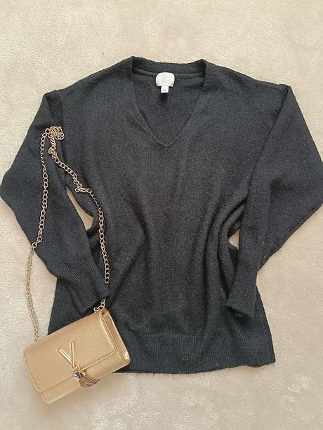 Overzise pulovrik, h&m,s