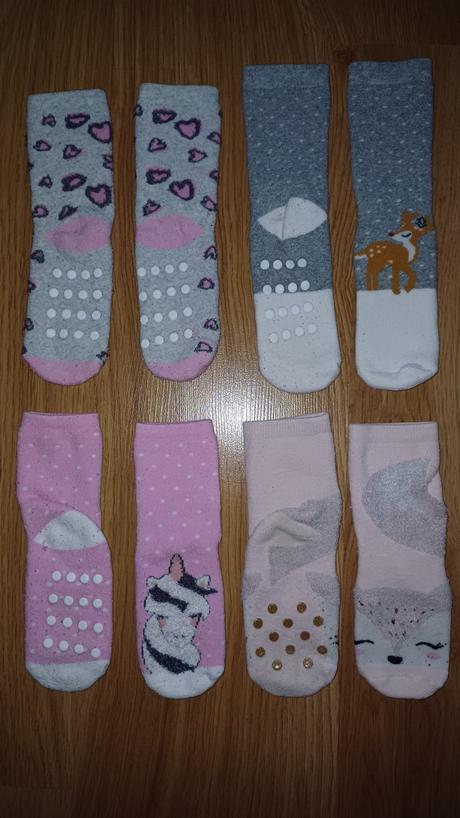 Ponožky hrubé protišmykové, lupilu,27