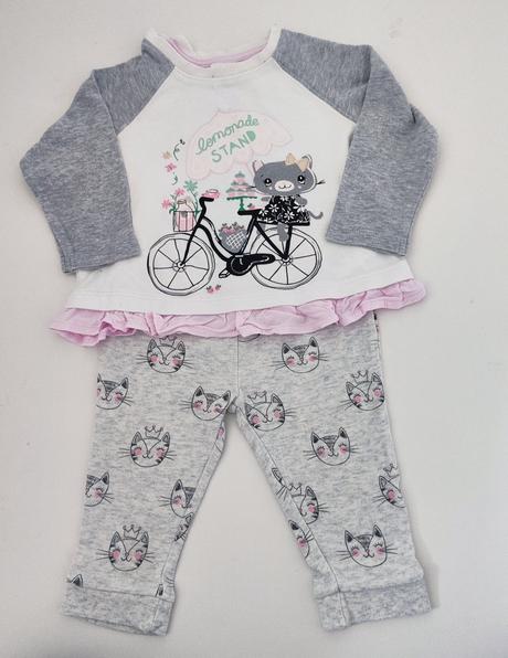 Tričko a tepláčiky, h&m,74