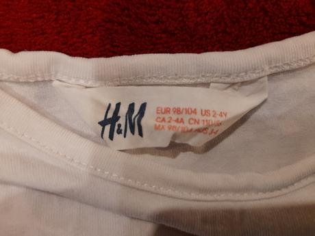 Tričko so psíkom, h&m,98