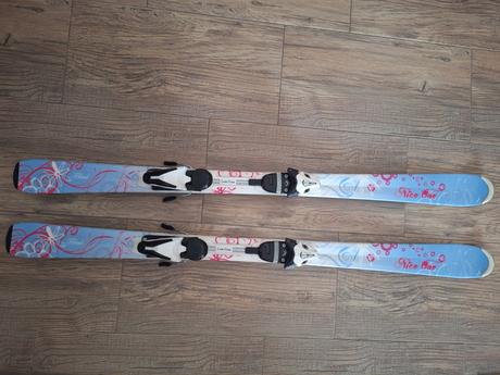 Lyže 137cm + lyžiarky, head,130-139 cm