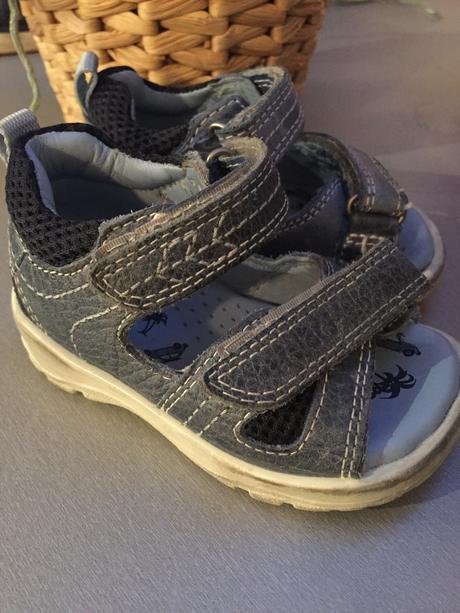 Kožené sandálky, ecco,19