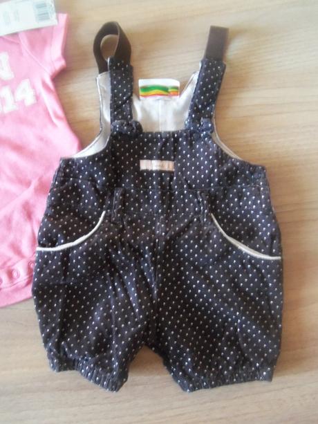 Nohavice na traky zn. trend + grátis body zn. f&f, 62