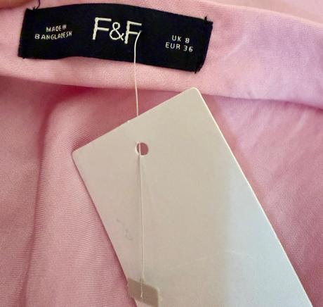 Saténová maxi sukňa v pastelovej ružovej, f&f,36