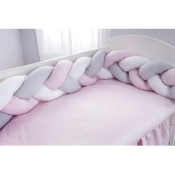 Ochranný mantinel do postele - postieľky vrkoč, dĺžka (cm): 180