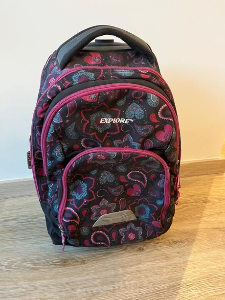 Školská taška na kolieska explore, 