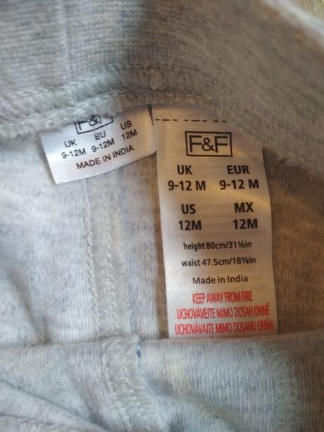 Body a nohavice ff veľ 74, f&f,74