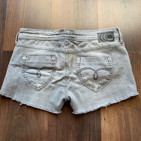 Svetlošedé riflové šortky mavi, m