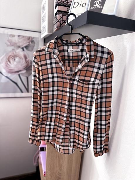 Košeľa káro, sinsay,xs