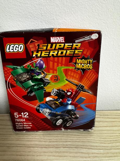 Lego super heroes 76064 mighty micro spiderma,