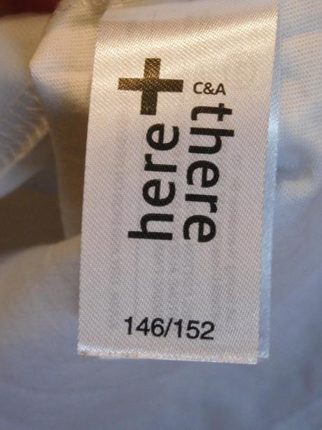 Tričko pre futbalistu, c&a,146