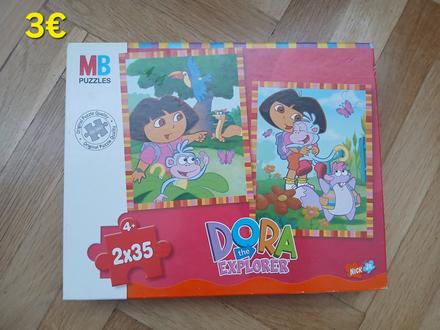 Puzzle dora prieskumnicka 2x35 ks,