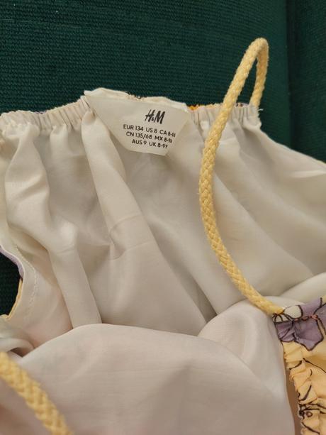 Detské letné šaty, h&m,134