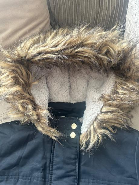 F&f krásna teplá bunda pre slečnu, f&f,128