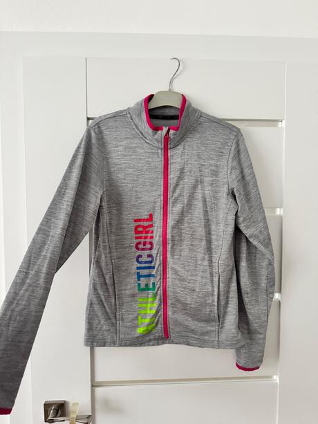 Športova mikinka pre dievčata, crivit,158