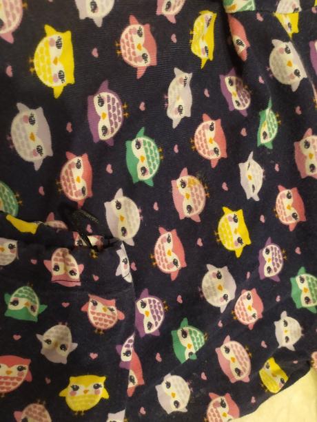 Pyžamo sovickove, h&m,92