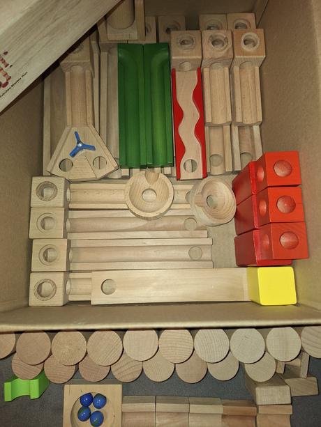 Drevená guličková dráha maxi, 