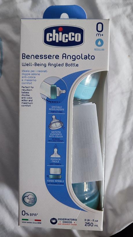 Chicco fľaša antikolikova 250ml, chicco