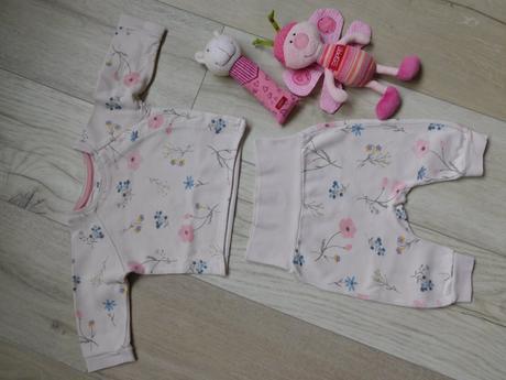Kompletik bavlnený 56 v, 1/2 mesiacov vek,, h&m,56