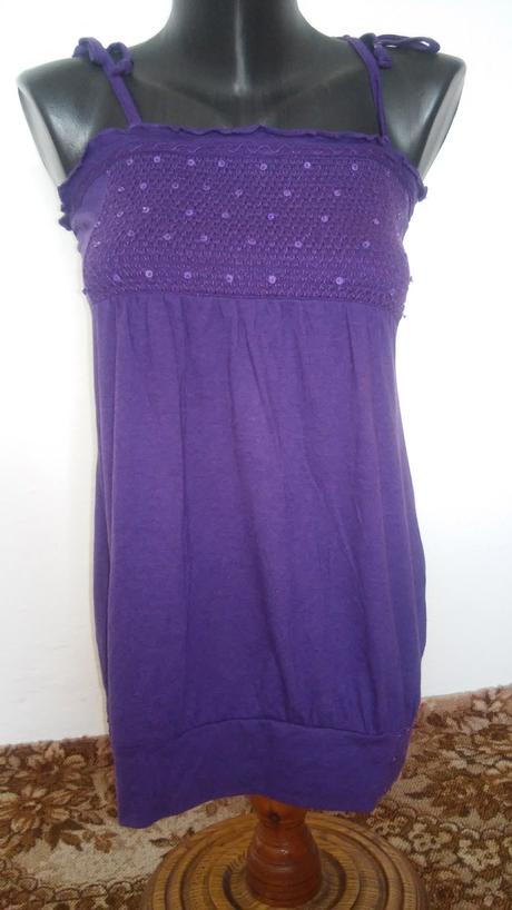 Fialovy top, takko,s