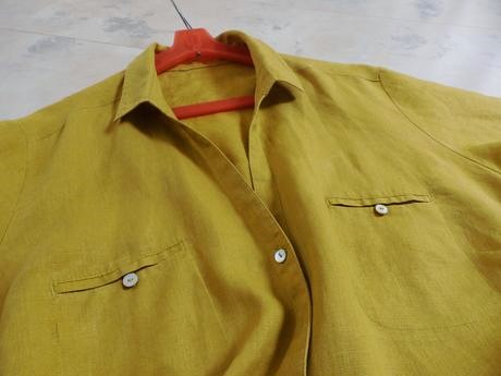 Ľanová blúzka, xxl