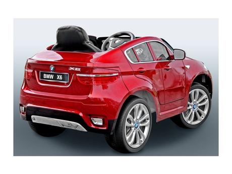 Elektrické autíčko bmw x6 luxury, lak, 12v, čalúne,