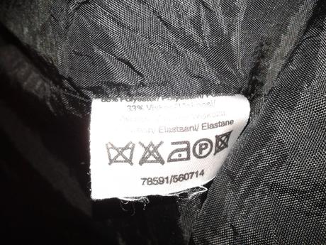 Čierne púzdrové šaty kapahl veľ. 38, 38