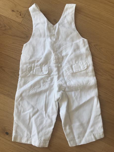 Ľanové nohavice, chicco,68