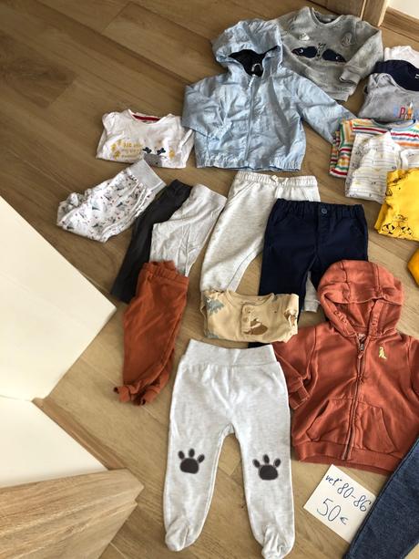 Veľký super balík 80-86 pre chlapca, 68–80