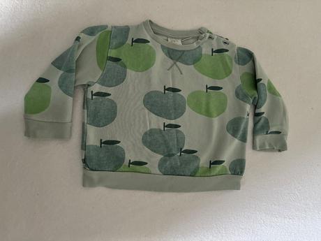 Zara mikina s jablčkami 92, zara,92