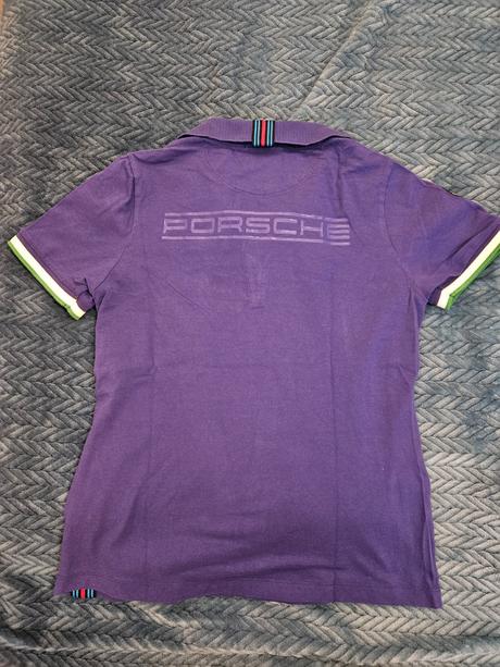 Tmavomodré tričko martini racing porsche, s