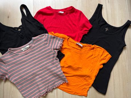 Letné tricka, pull&bear,s