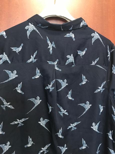 Blúzka s vtáčikmi, reserved,m