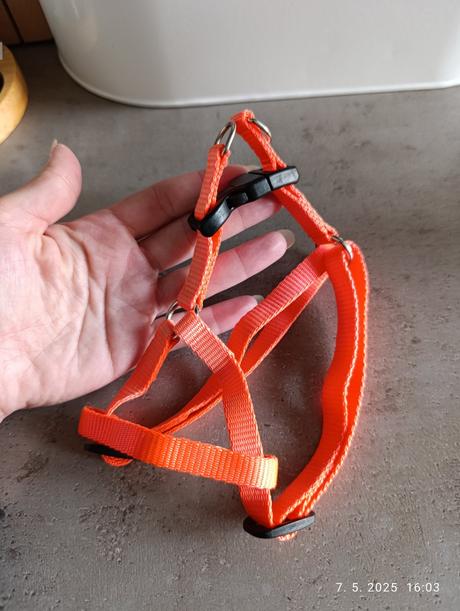 Postroj pre psa xs/s, šampón a pamlsky, 