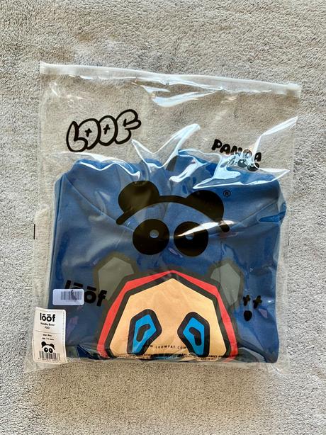 Mikina s nápisom loof zn. loowfat, 92