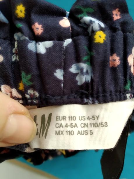 H&m nohavice 3/4, h&m,110