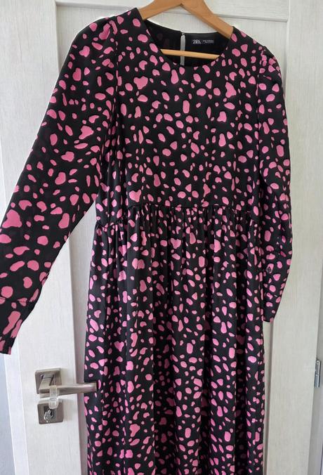 Dlhe saty s vreckami m/l, zara,m