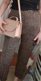 Parádne nohavice s vačkami vysoký sed xs/m, m