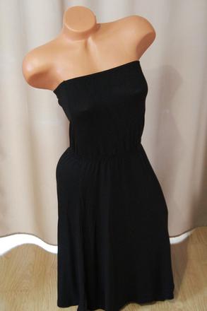 Čierne úpletové šaty h&m s, h&m,s