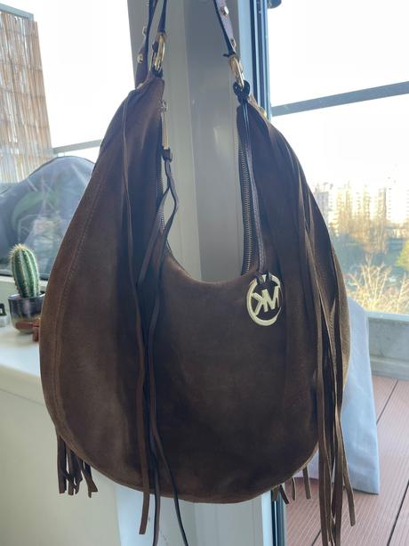 Kožená kabelka michael kors, michael kors